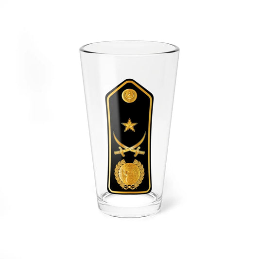 13.PNA BG (Algeria) (Military Rank) Pint Glass 16oz 16oz - Go Mug Yourself