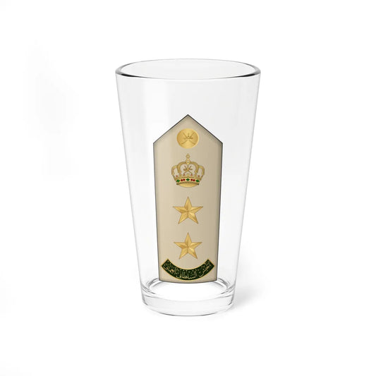 13.RAO COL (Oman) (Military Rank) Pint Glass 16oz 16oz - Go Mug Yourself
