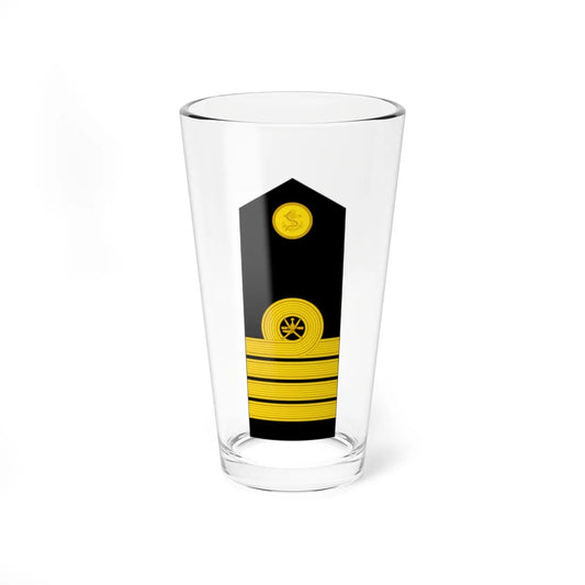 13.RNO CAPT (Oman) (Military Rank) Pint Glass 16oz 16oz - Go Mug Yourself