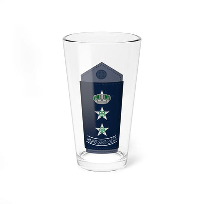 13.RSAF COL (Saudi Arabia) (Military Rank) Pint Glass 16oz 16oz - Go Mug Yourself