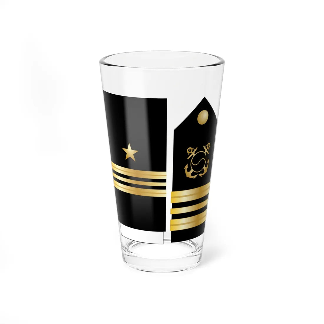 13.SKN LCDR (Korea) (Military Rank) Pint Glass 16oz 16oz - Go Mug Yourself
