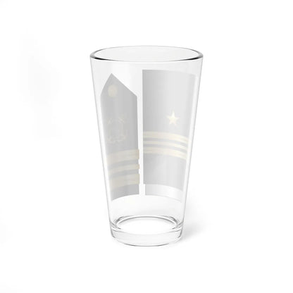13.SKN LCDR (Korea) (Military Rank) Pint Glass 16oz - Go Mug Yourself