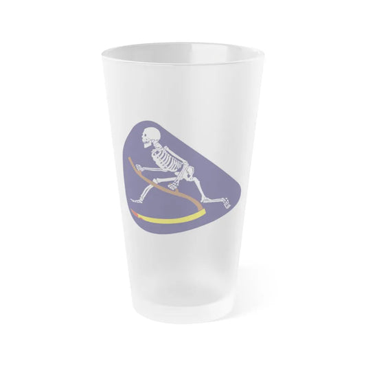 13th Aero Squadron Emblem (U.S. Air Force) Frosted Pint Glass 16oz-16oz-Frosted-Go Mug Yourself