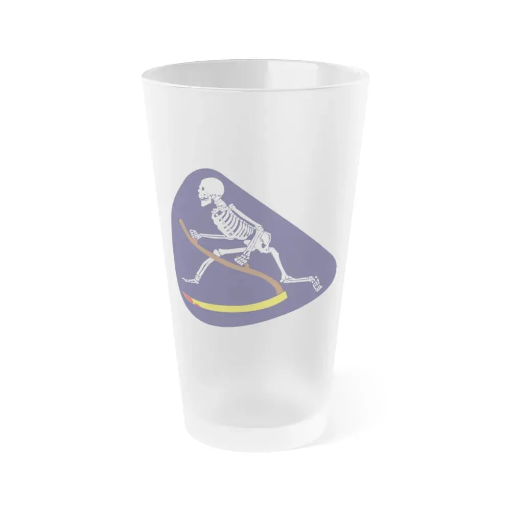 13th Aero Squadron Emblem (U.S. Air Force) Frosted Pint Glass 16oz 16oz Frosted - Go Mug Yourself