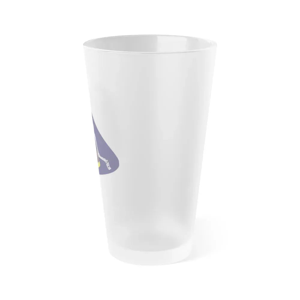 13th Aero Squadron Emblem (U.S. Air Force) Frosted Pint Glass 16oz - Go Mug Yourself