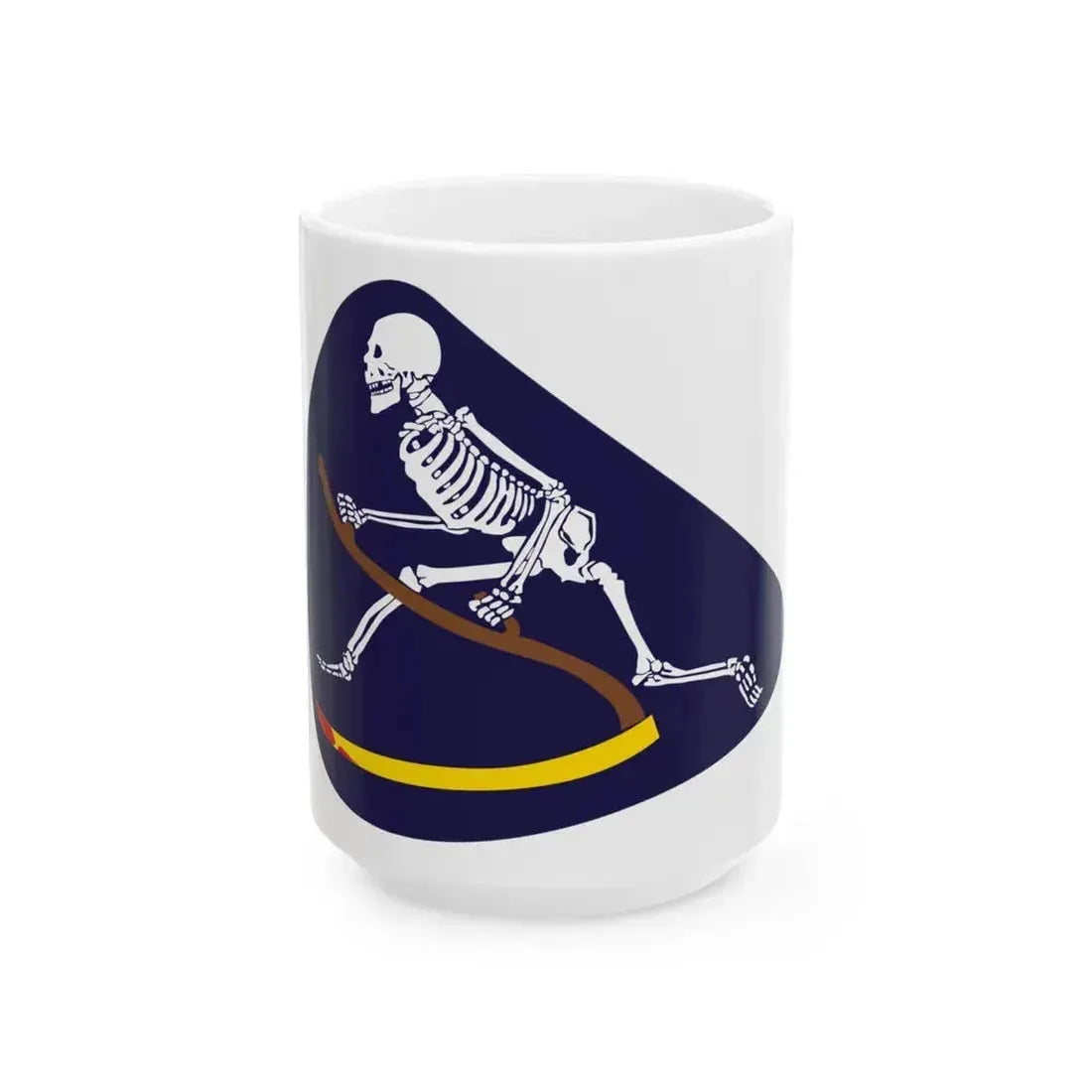13th Aero Squadron Emblem (U.S. Air Force) White Coffee Mug 15oz - Go Mug Yourself