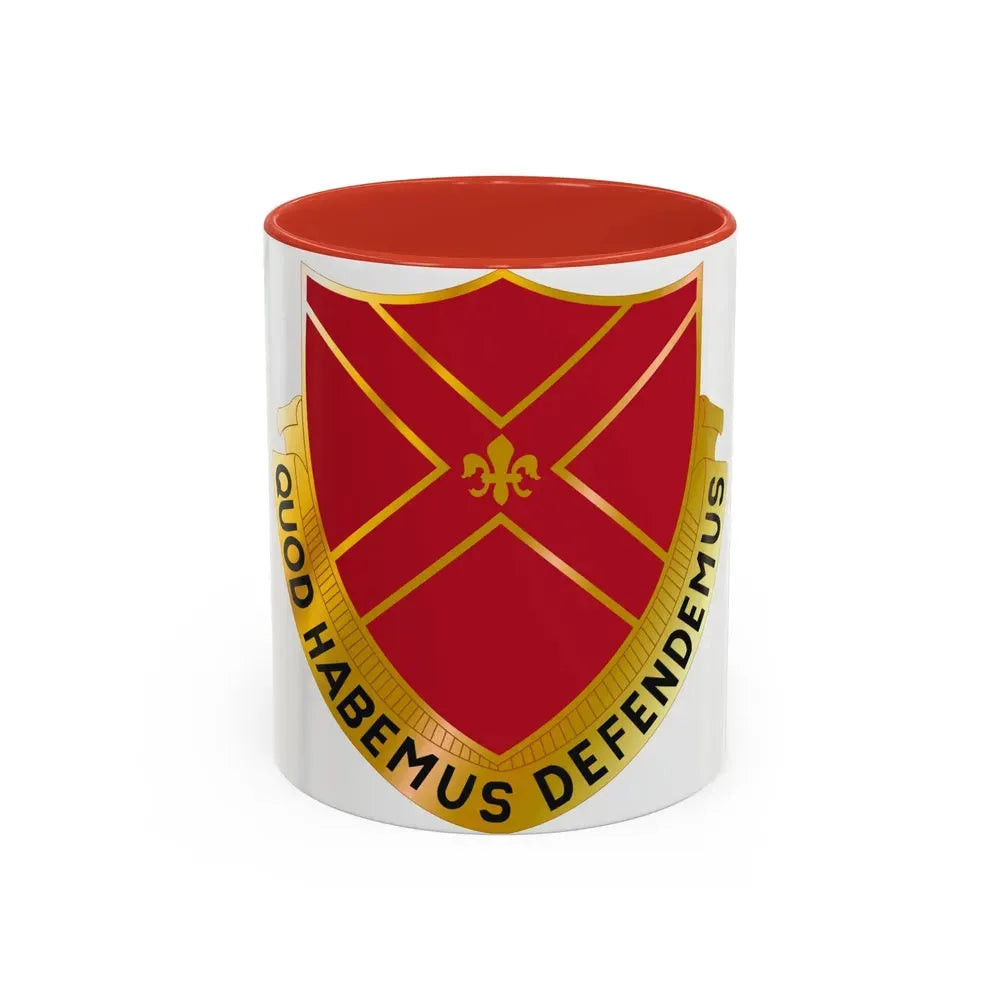 13th Air Defense Artillery Group (U.S. Army) Accent Coffee Mug 11oz Red - Go Mug Yourself