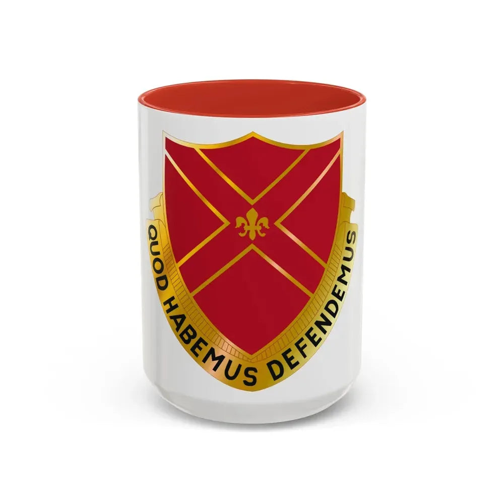 13th Air Defense Artillery Group (U.S. Army) Accent Coffee Mug 15oz Red - Go Mug Yourself