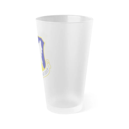 13th Air Expeditionary Group (U.S. Air Force) Frosted Pint Glass 16oz-Go Mug Yourself