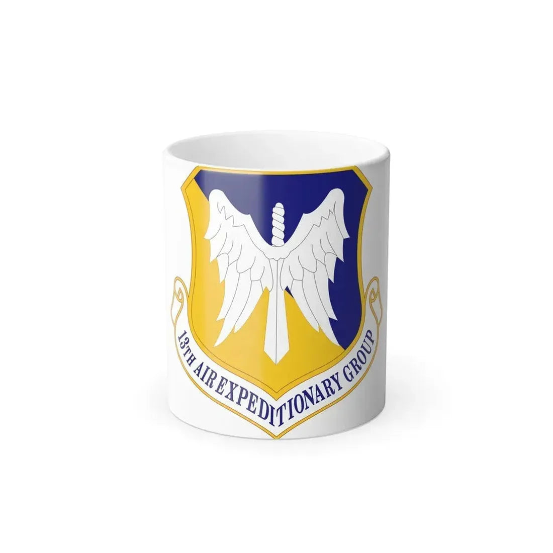 13th Air Expeditionary Group (U.S. Air Force) Color Changing Coffee Mug 11oz - Go Mug Yourself