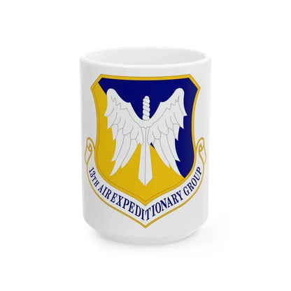 13th Air Expeditionary Group (U.S. Air Force) White Coffee Mug 15oz - Go Mug Yourself