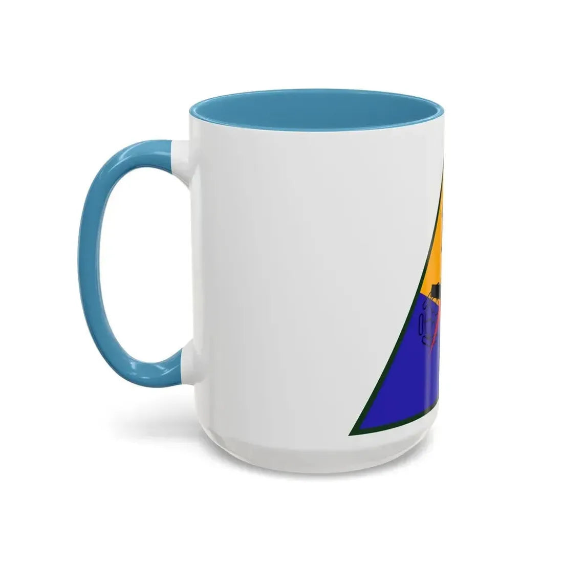 13th Armored Division (U.S. Army) Accent Coffee Mug - Go Mug Yourself
