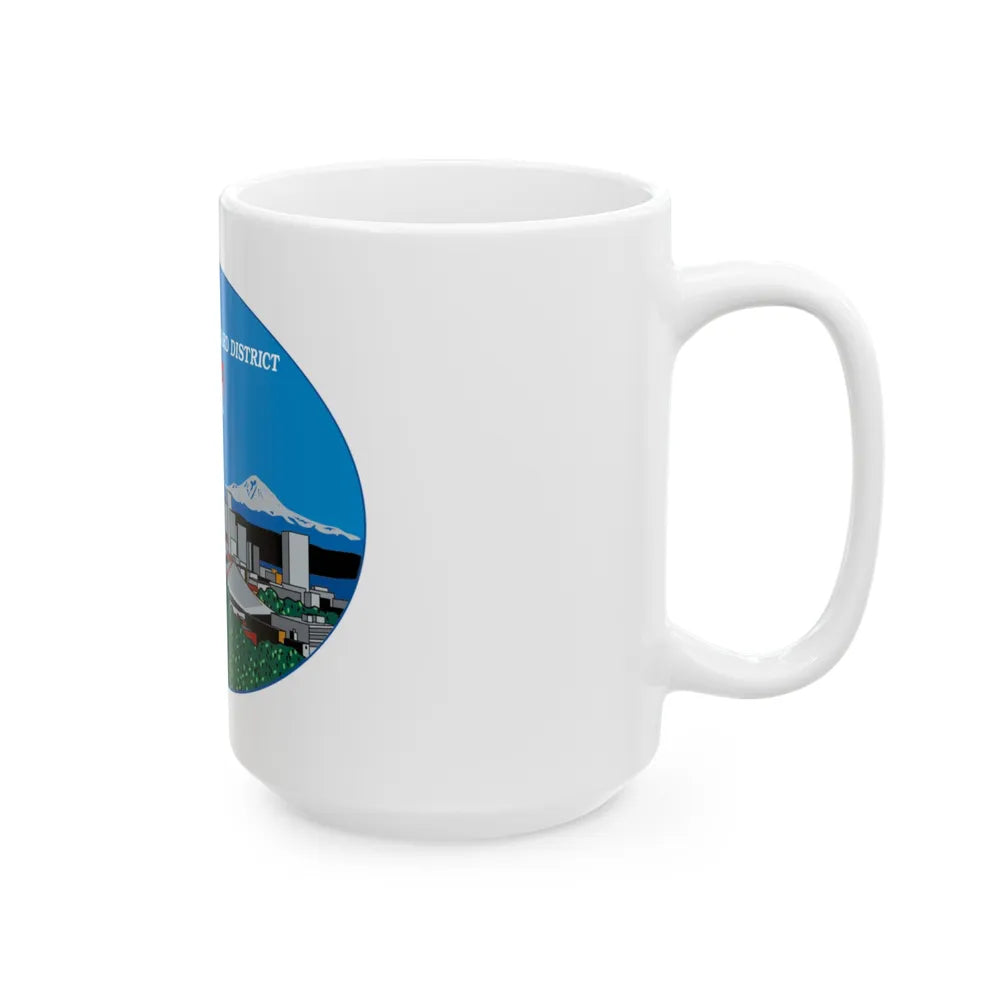 13th CG District Pacific Northwest (U.S. Coast Guard) White Coffee Mug-Go Mug Yourself