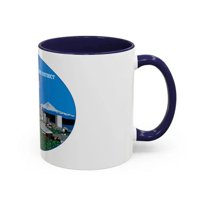 13th CG District Pacific Northwest (U.S. Coast Guard) Accent Coffee Mug - Go Mug Yourself