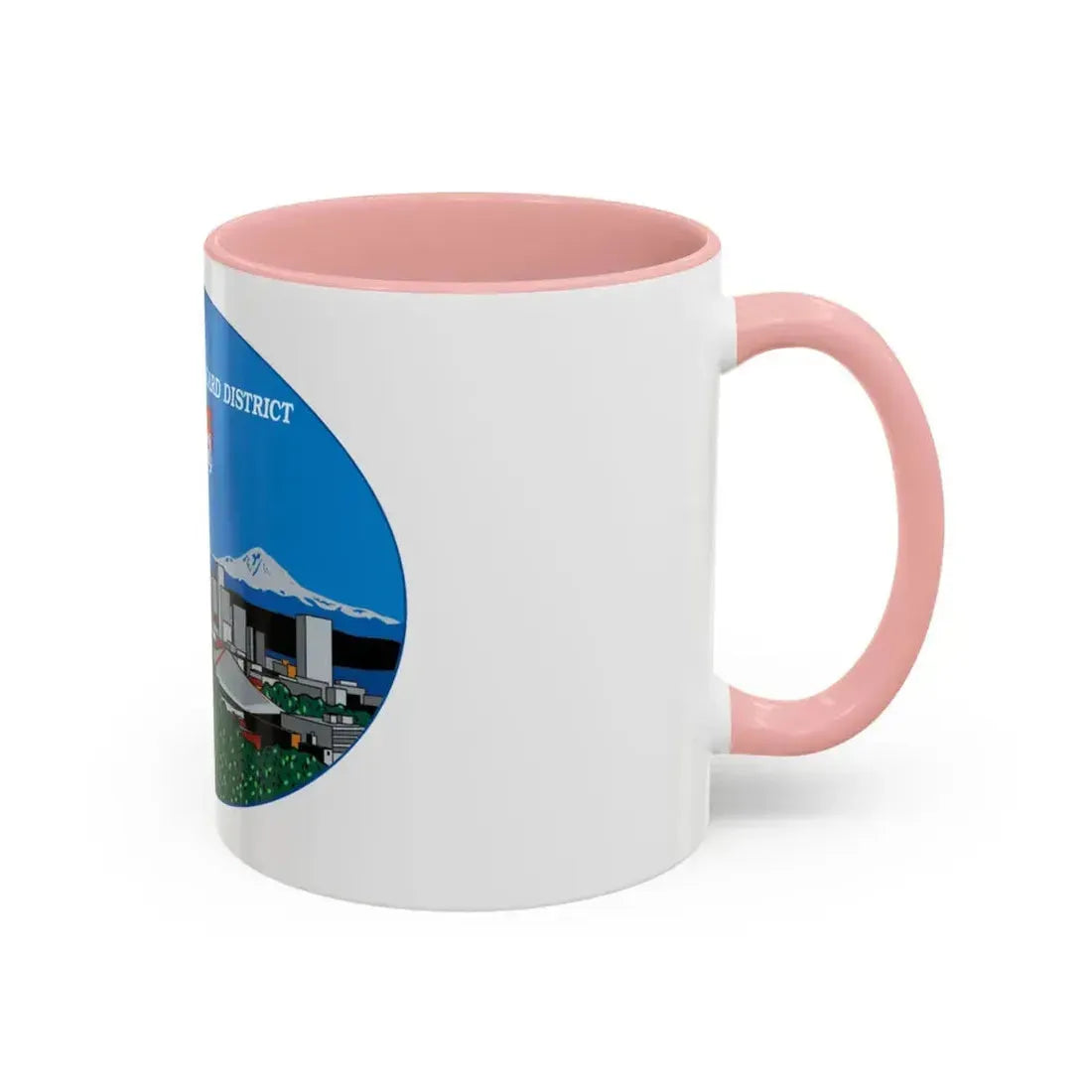 13th CG District Pacific Northwest (U.S. Coast Guard) Accent Coffee Mug - Go Mug Yourself
