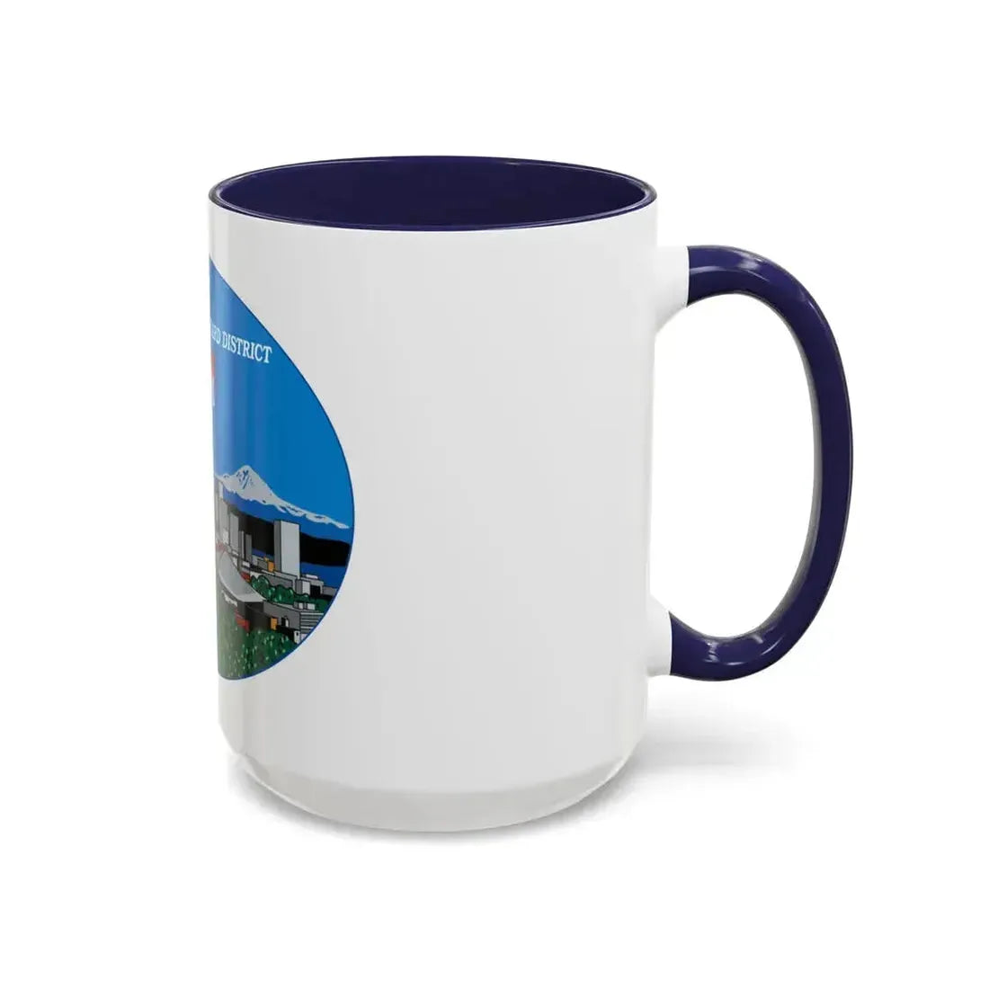 13th CG District Pacific Northwest (U.S. Coast Guard) Accent Coffee Mug - Go Mug Yourself