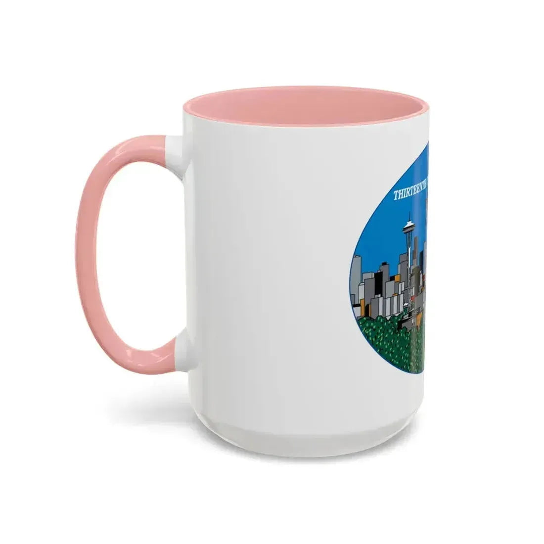 13th CG District Pacific Northwest (U.S. Coast Guard) Accent Coffee Mug - Go Mug Yourself