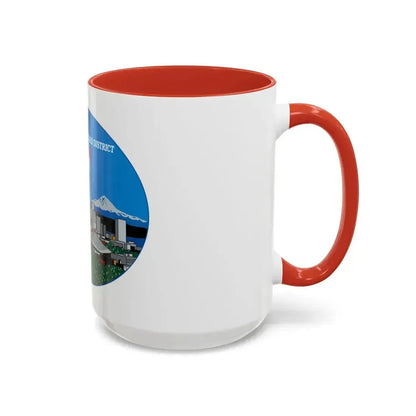 13th CG District Pacific Northwest (U.S. Coast Guard) Accent Coffee Mug - Go Mug Yourself