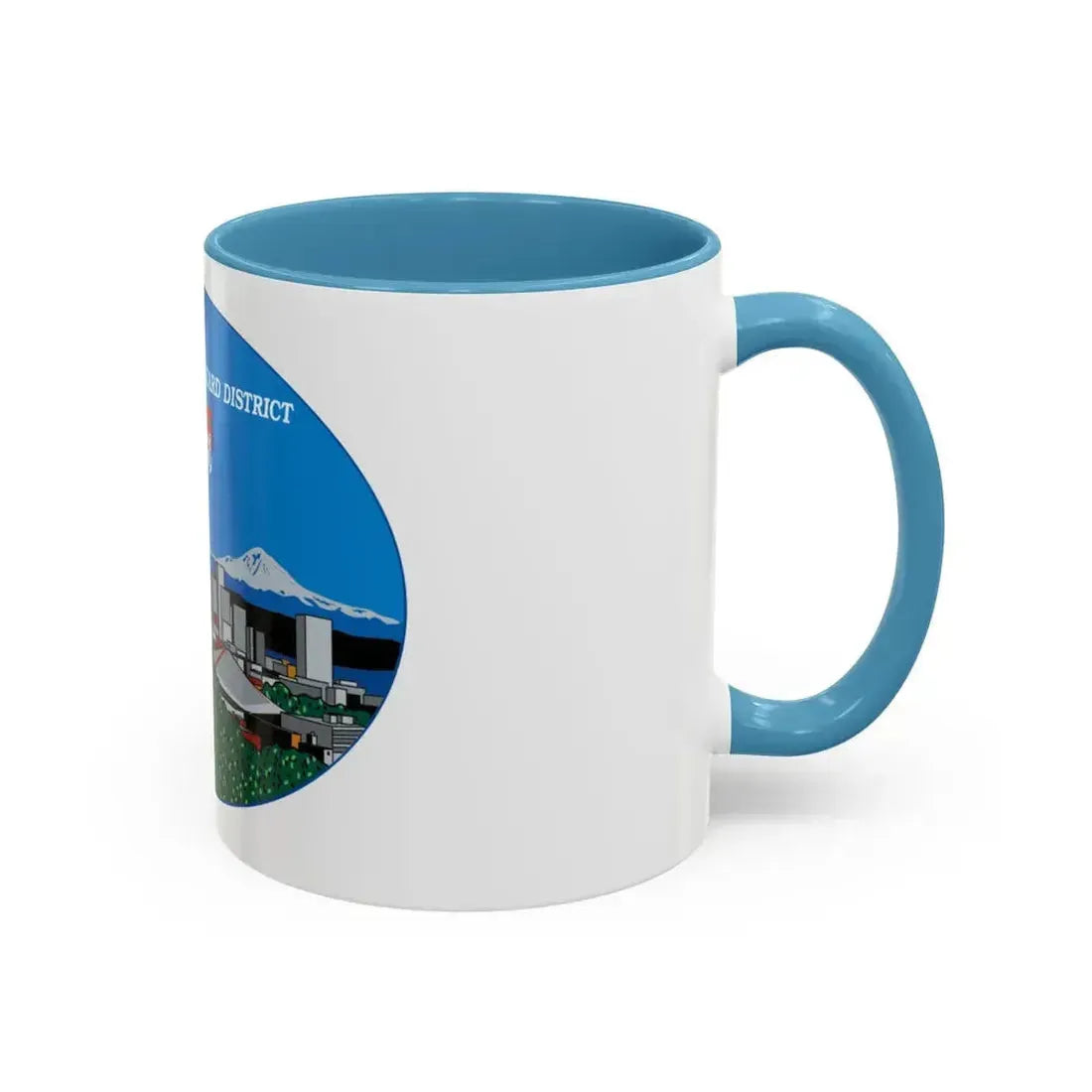 13th CG District Pacific Northwest (U.S. Coast Guard) Accent Coffee Mug - Go Mug Yourself