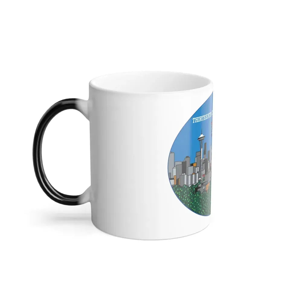13th CG District Pacific Northwest (U.S. Coast Guard) Color Changing Coffee Mug - Go Mug Yourself