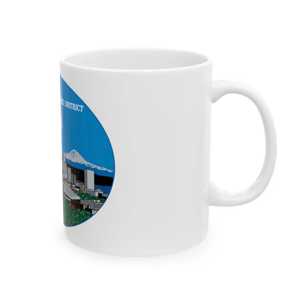 13th CG District Pacific Northwest (U.S. Coast Guard) White Coffee Mug - Go Mug Yourself