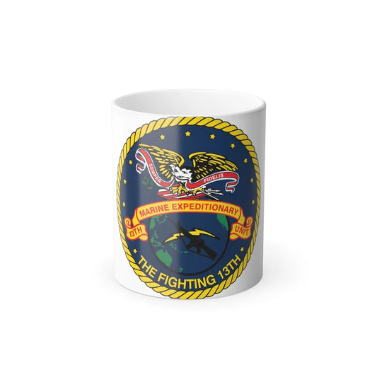 13th Marine Command Element 13th MEU (USMC) Color Changing Mug 11oz-11oz-Go Mug Yourself