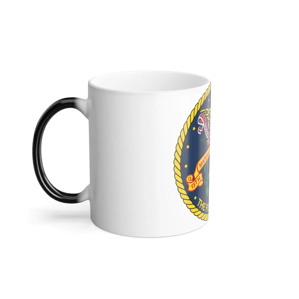 13th Marine Command Element 13th MEU (USMC) Color Changing Mug 11oz-Go Mug Yourself