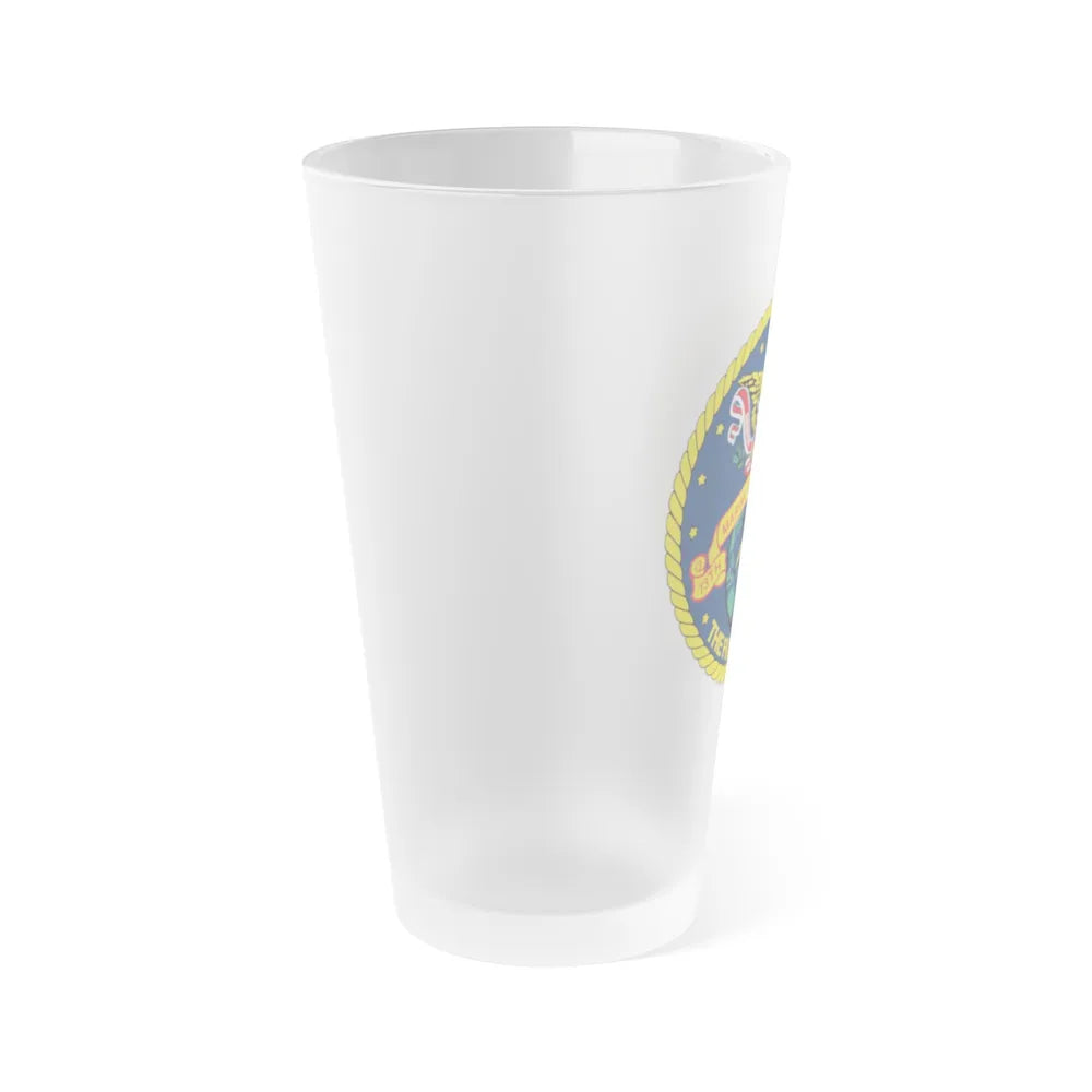 13th Marine Command Element 13th MEU (USMC) Frosted Pint Glass 16oz-Go Mug Yourself