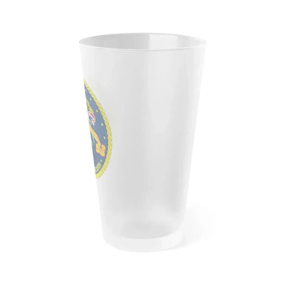 13th Marine Command Element 13th MEU (USMC) Frosted Pint Glass 16oz - Go Mug Yourself