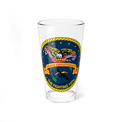 13th Marine Command Element 13th MEU (USMC) Pint Glass 16oz-16oz-Go Mug Yourself