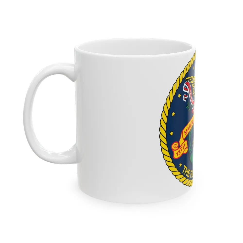 13th Marine Command Element 13th MEU (USMC) White Coffee Mug-Go Mug Yourself