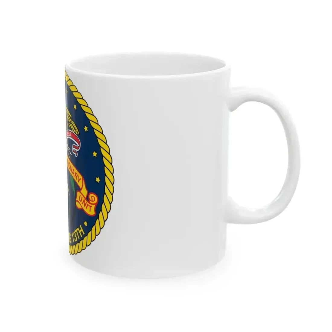 13th Marine Command Element 13th MEU (USMC) White Coffee Mug - Go Mug Yourself
