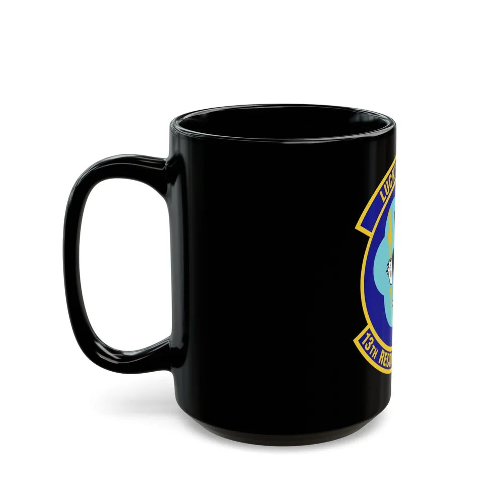 13th Reconnaissance Squadron (U.S. Air Force) Black Coffee Mug-Go Mug Yourself