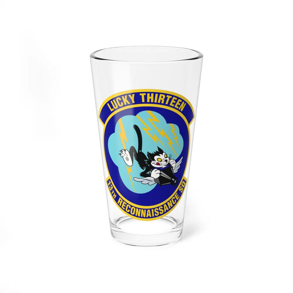 13th Reconnaissance Squadron (U.S. Air Force) Pint Glass 16oz-16oz-Go Mug Yourself