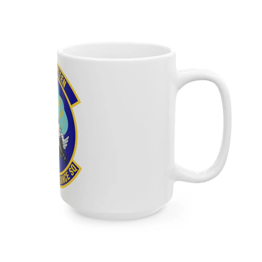 13th Reconnaissance Squadron (U.S. Air Force) White Coffee Mug-Go Mug Yourself