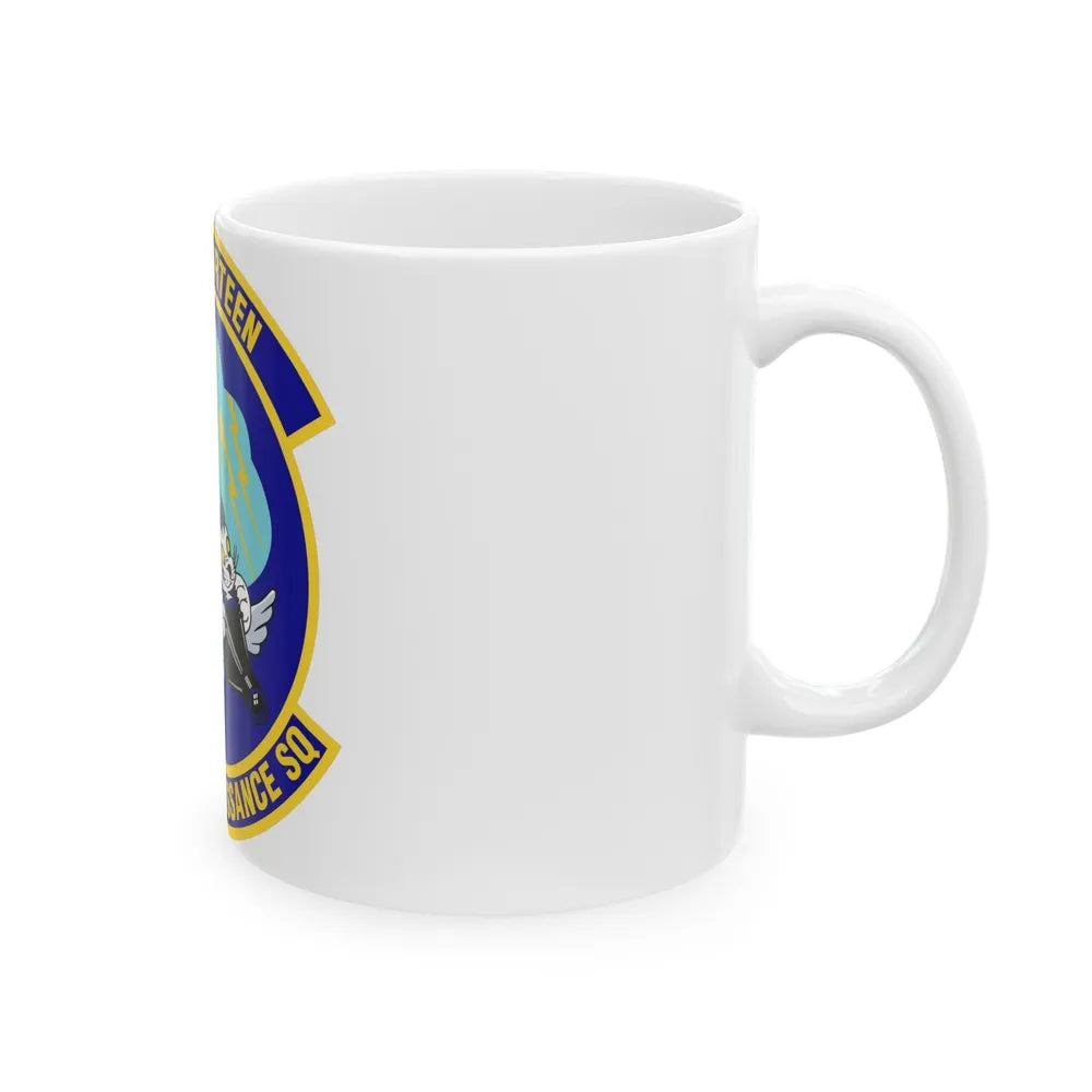 13th Reconnaissance Squadron (U.S. Air Force) White Coffee Mug-Go Mug Yourself