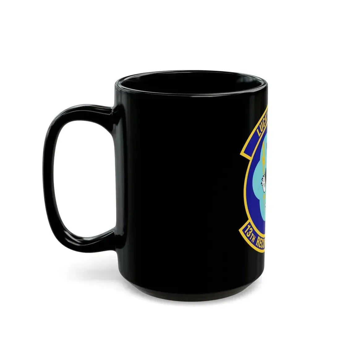 13th Reconnaissance Squadron (U.S. Air Force) Black Coffee Mug - Go Mug Yourself