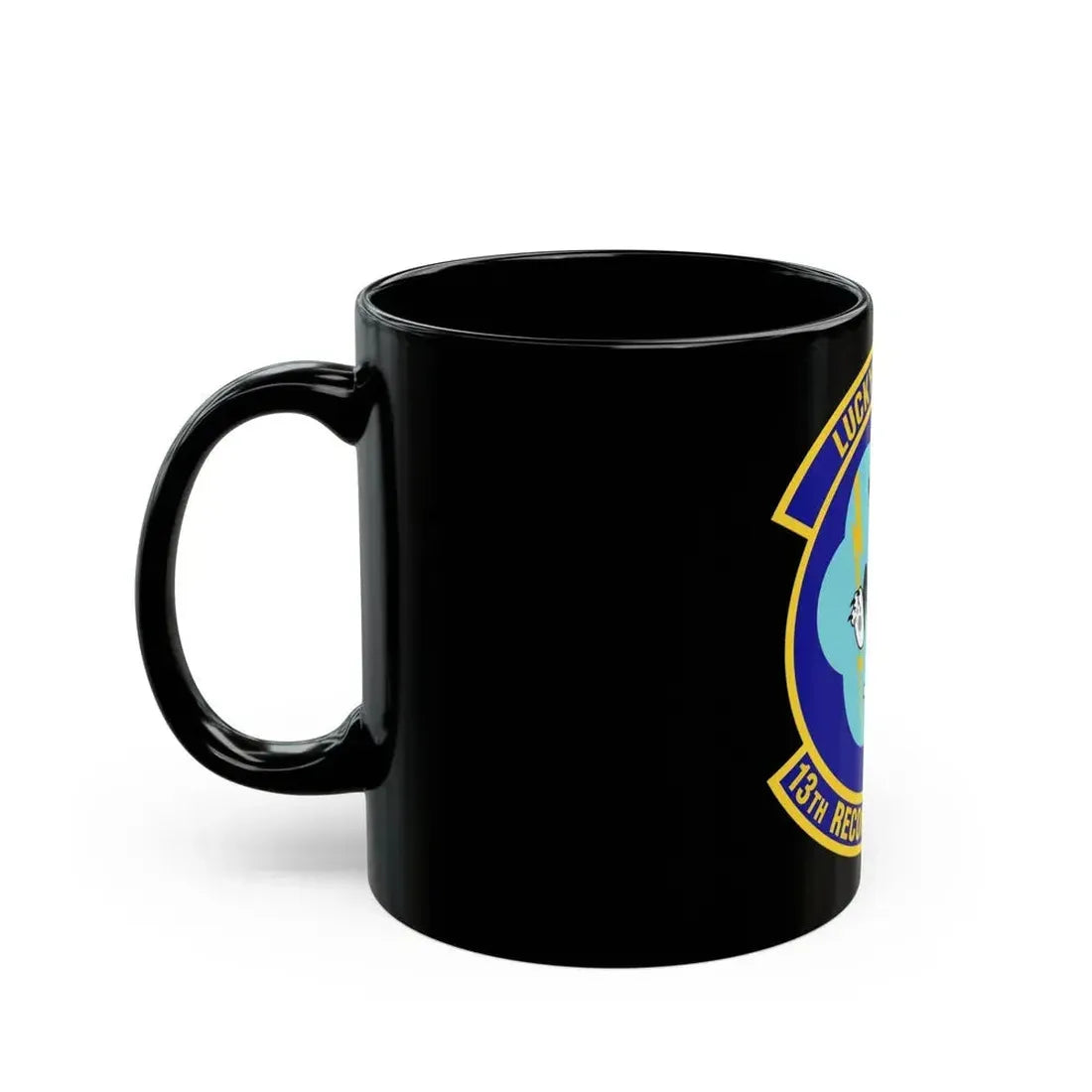 13th Reconnaissance Squadron (U.S. Air Force) Black Coffee Mug - Go Mug Yourself