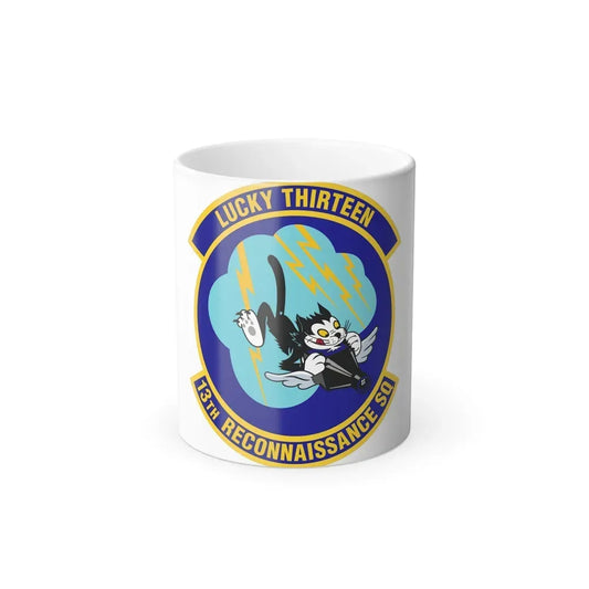 13th Reconnaissance Squadron (U.S. Air Force) Color Changing Coffee Mug 11oz - Go Mug Yourself
