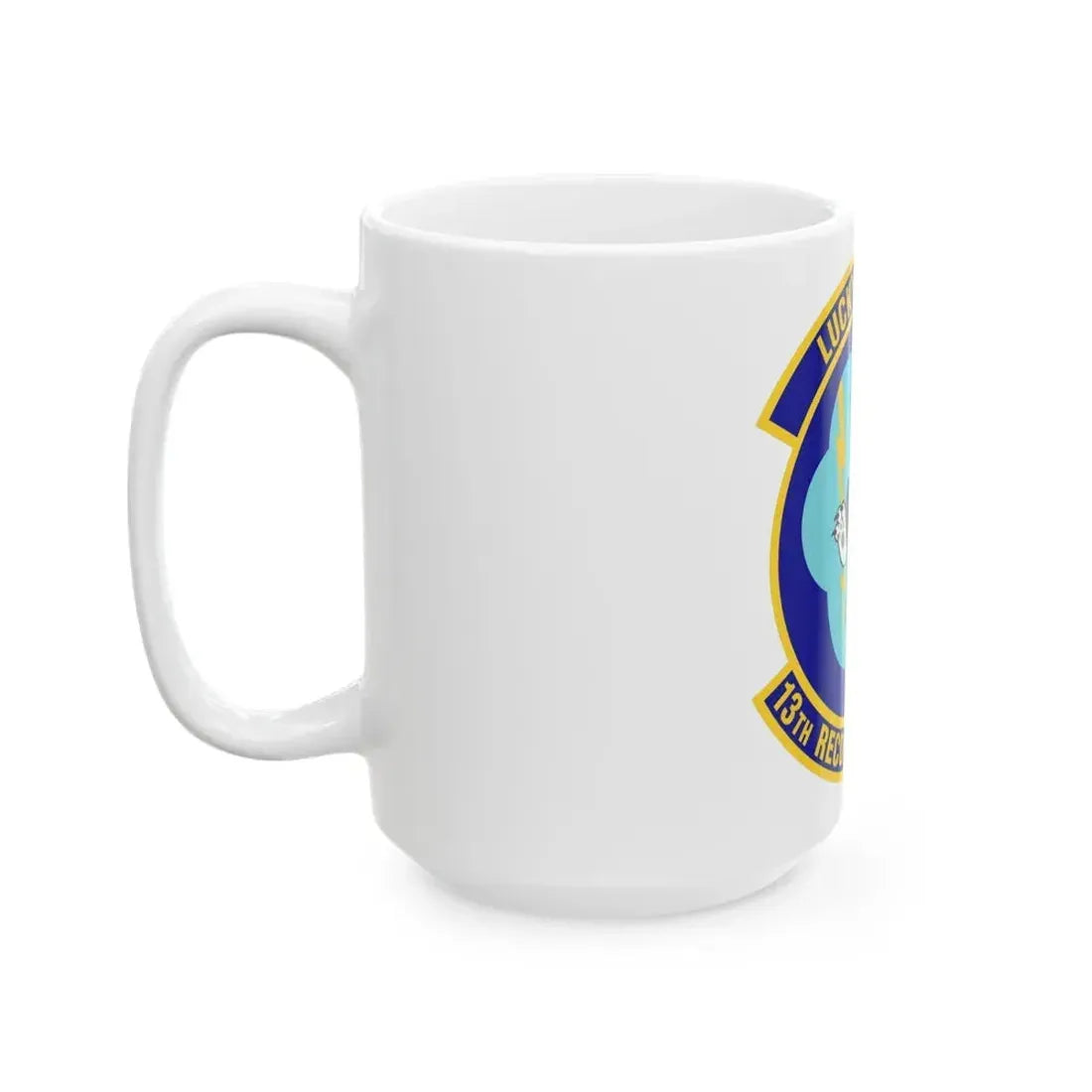 13th Reconnaissance Squadron (U.S. Air Force) White Coffee Mug - Go Mug Yourself