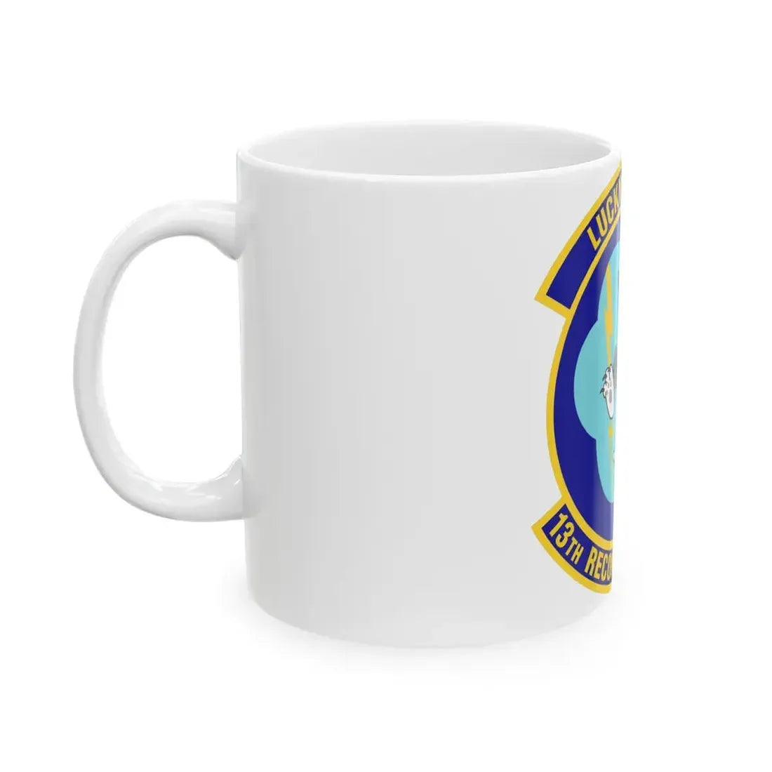 13th Reconnaissance Squadron (U.S. Air Force) White Coffee Mug - Go Mug Yourself