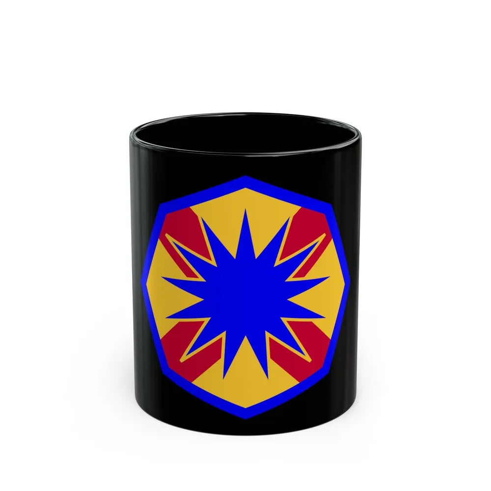 13th Sustainment Command Expeditionary (U.S. Army) Black Coffee Mug-11oz-Go Mug Yourself