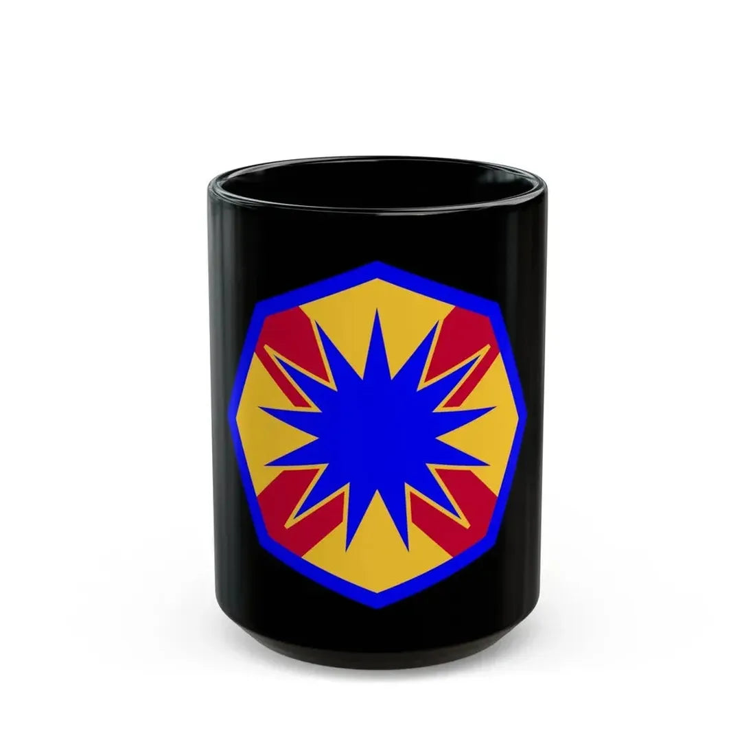 13th Sustainment Command Expeditionary (U.S. Army) Black Coffee Mug 15oz - Go Mug Yourself