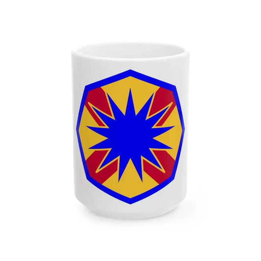 13th Sustainment Command Expeditionary (U.S. Army) White Coffee Mug 15oz - Go Mug Yourself