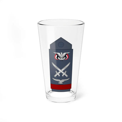 13.YAF MG (Yemen) (Military Rank) Pint Glass 16oz 16oz - Go Mug Yourself