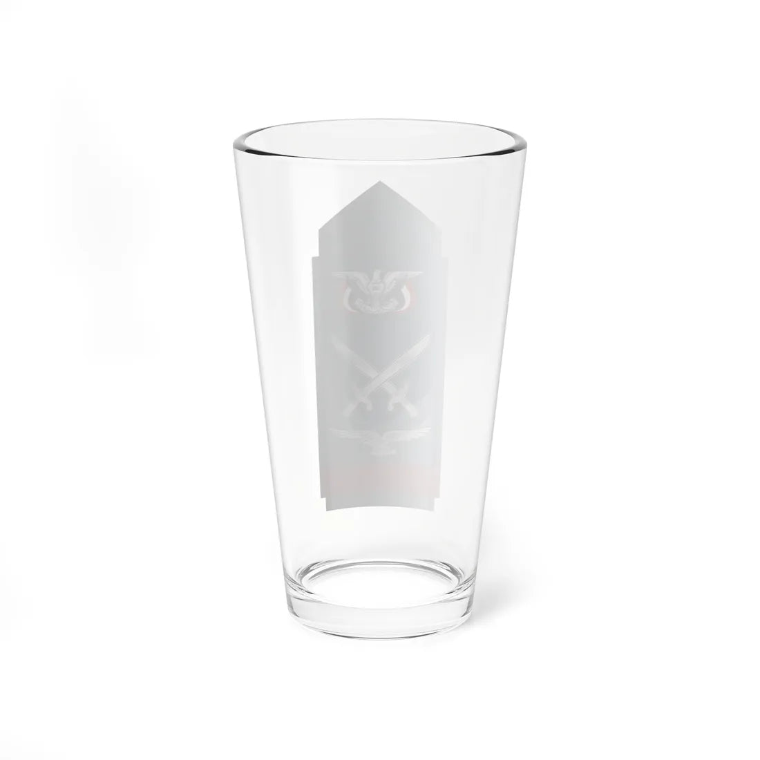 13.YAF MG (Yemen) (Military Rank) Pint Glass 16oz - Go Mug Yourself