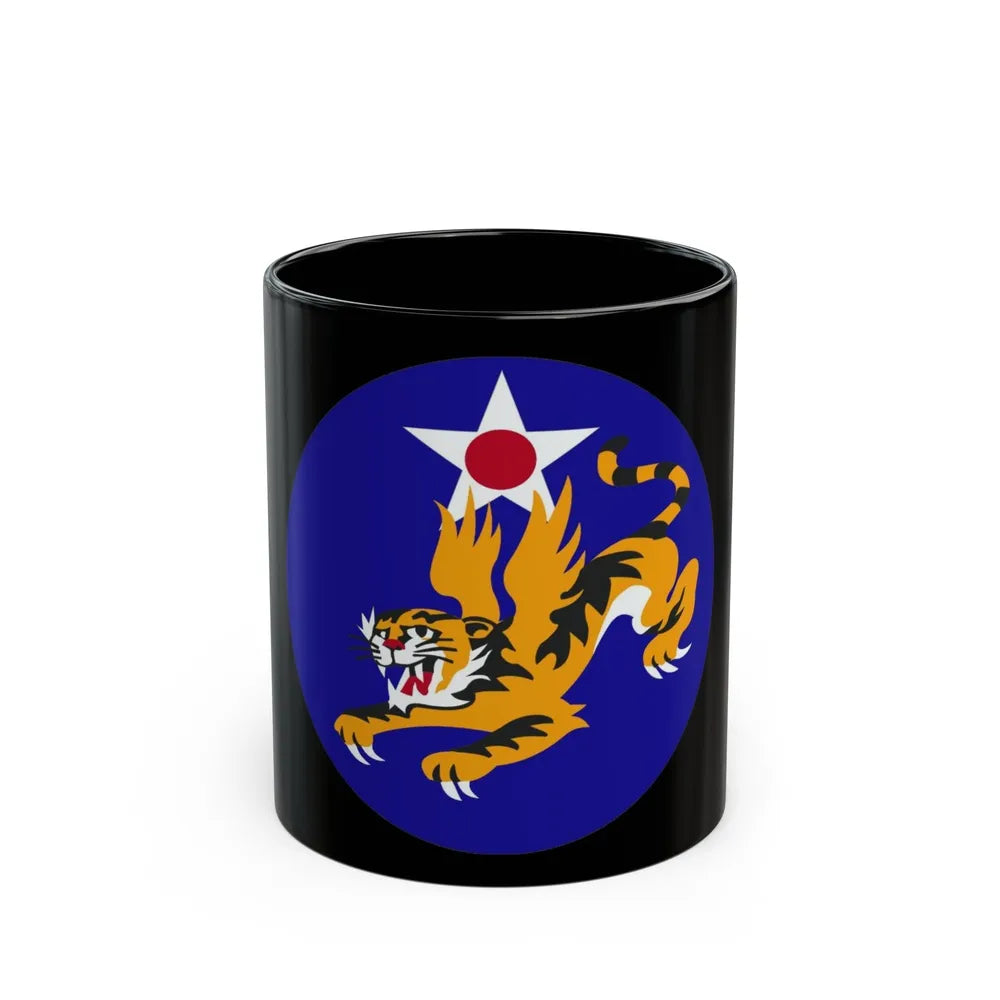 14 Air Force (U.S. Army) Black Coffee Mug-11oz-Go Mug Yourself