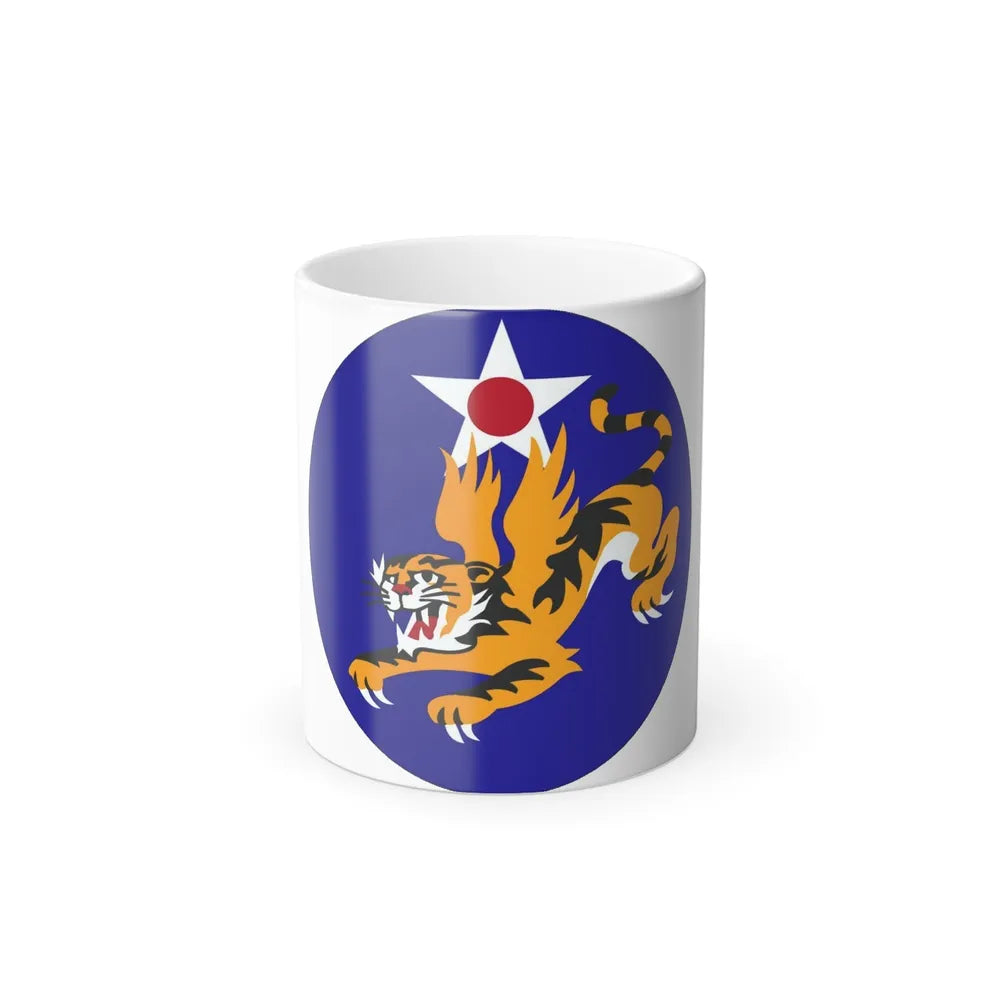 14 Air Force (U.S. Army) Color Changing Coffee Mug-11oz-Go Mug Yourself