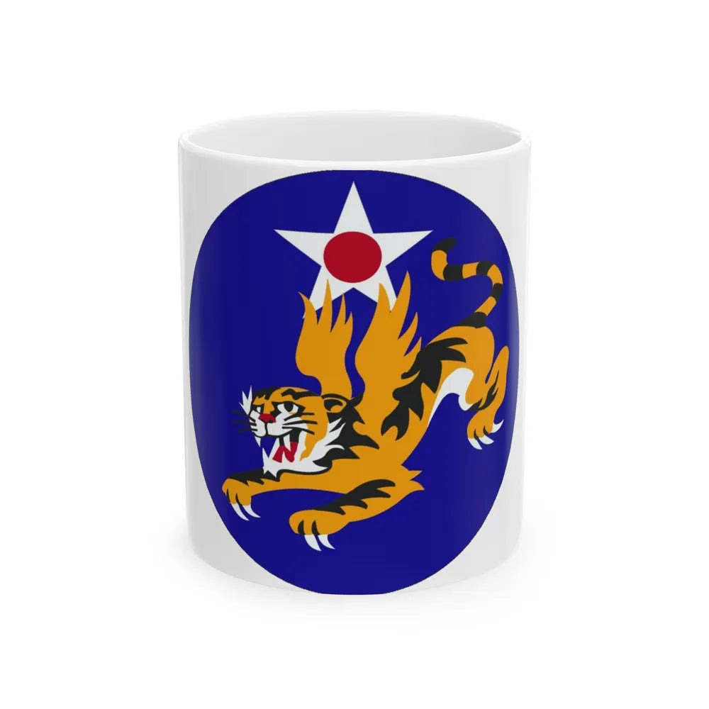 14 Air Force (U.S. Army) White Coffee Mug-11oz-Go Mug Yourself