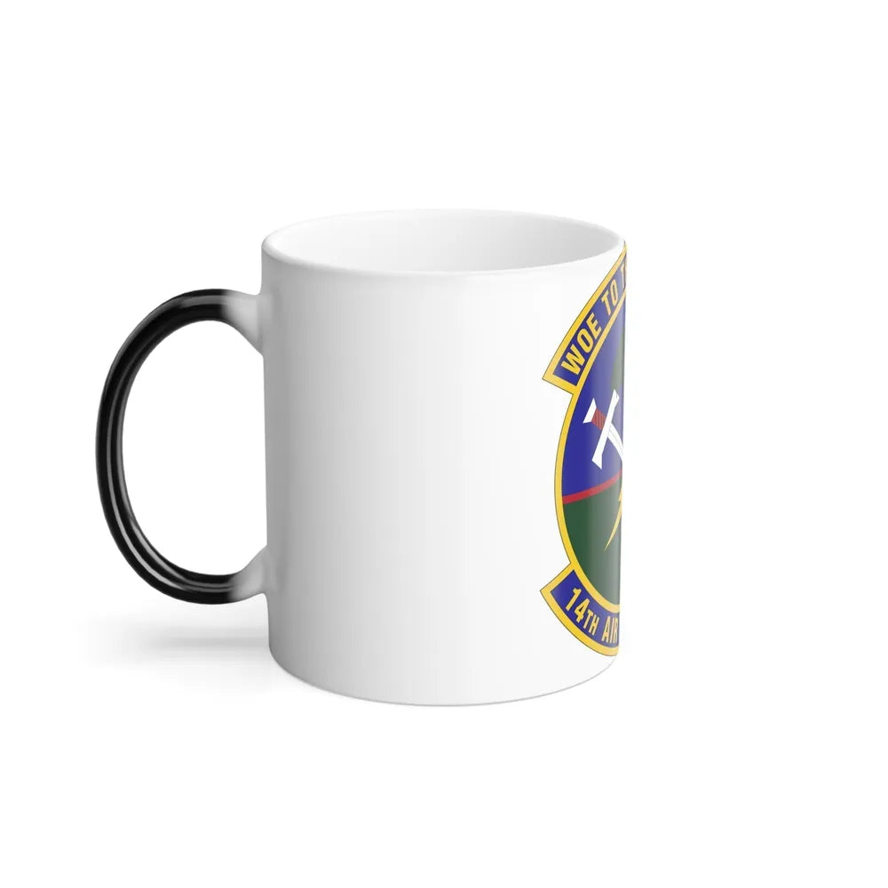 14 Air Support Operations Squadron ACC (U.S. Air Force) Color Changing Coffee Mug-Go Mug Yourself
